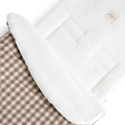 PACK SACO VICHY JACQUARD TOPO
