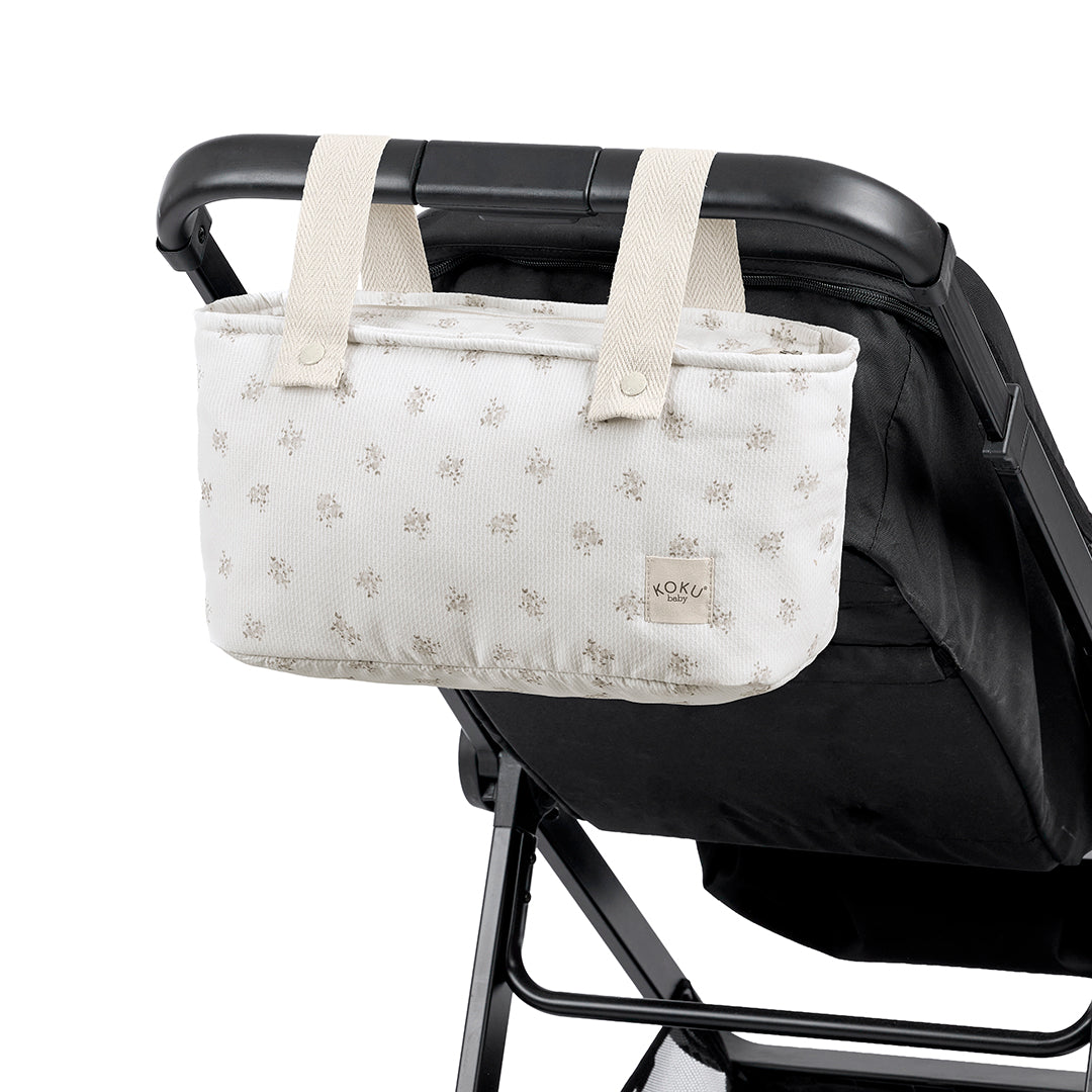 MINI SAC À RAYURES VERT KAKI 20x42
