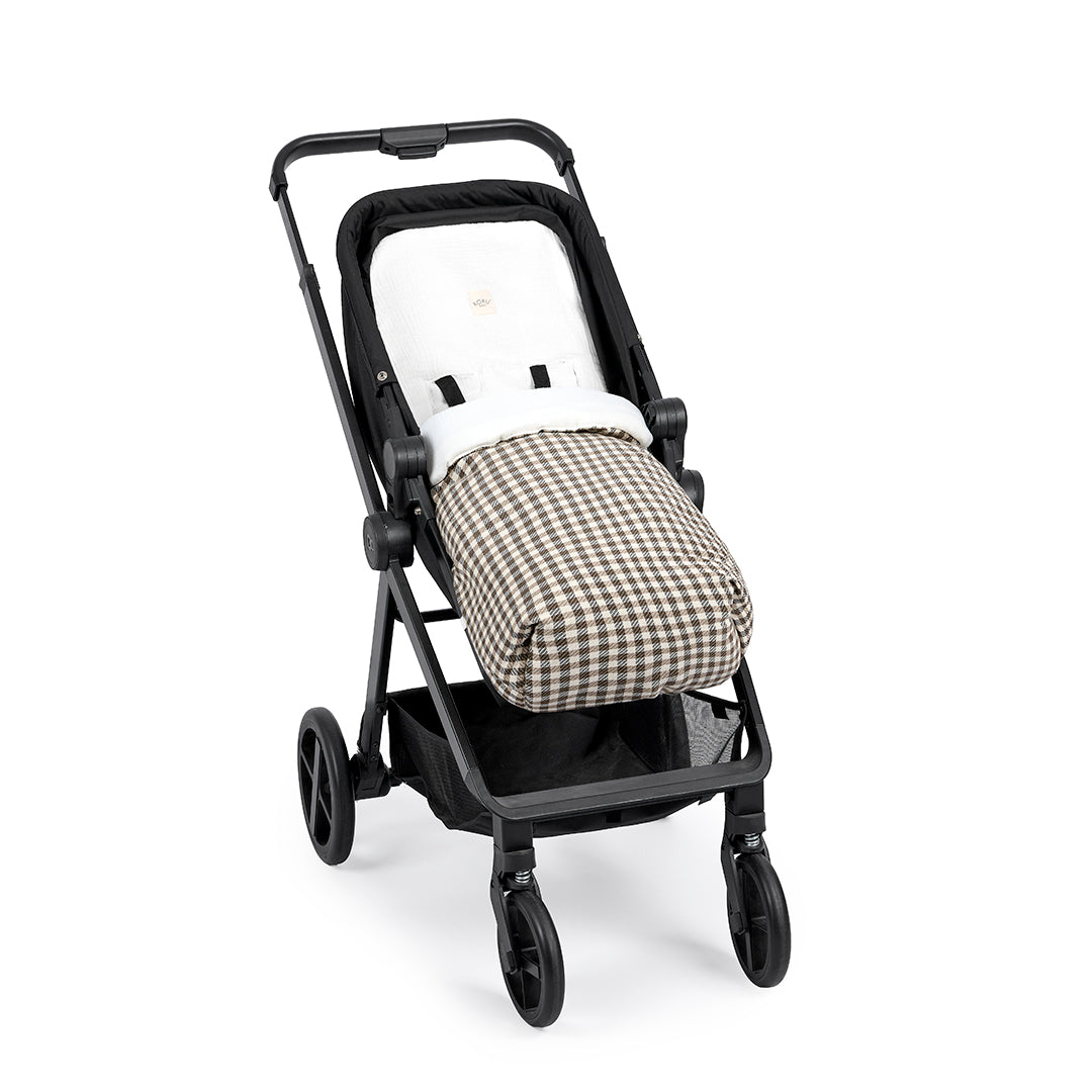 SACO SILLA VICHY JACQUARD MIXTO