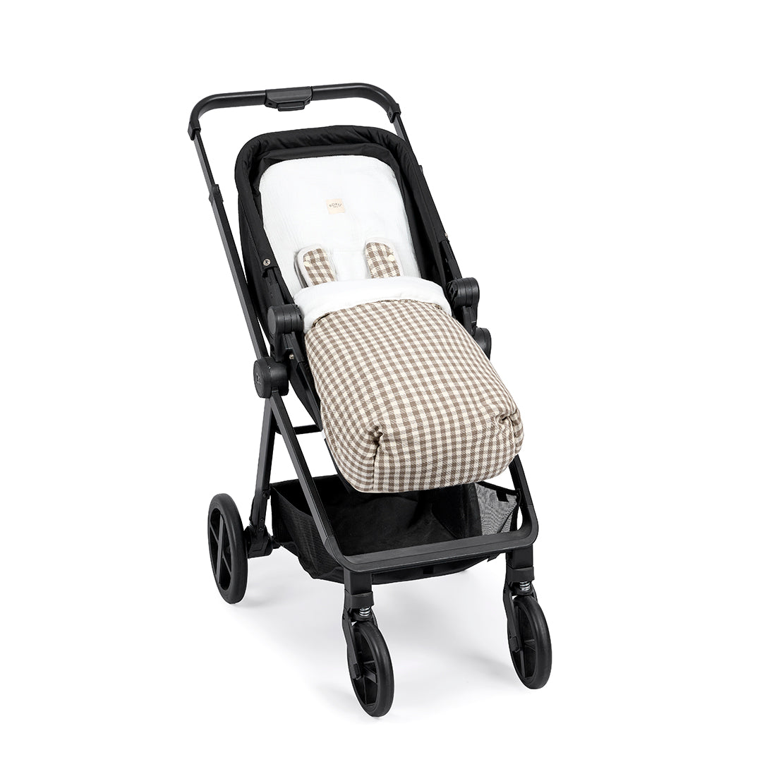 PROTECTOR DE TIRANTES VICHY JACQUARD TOPO