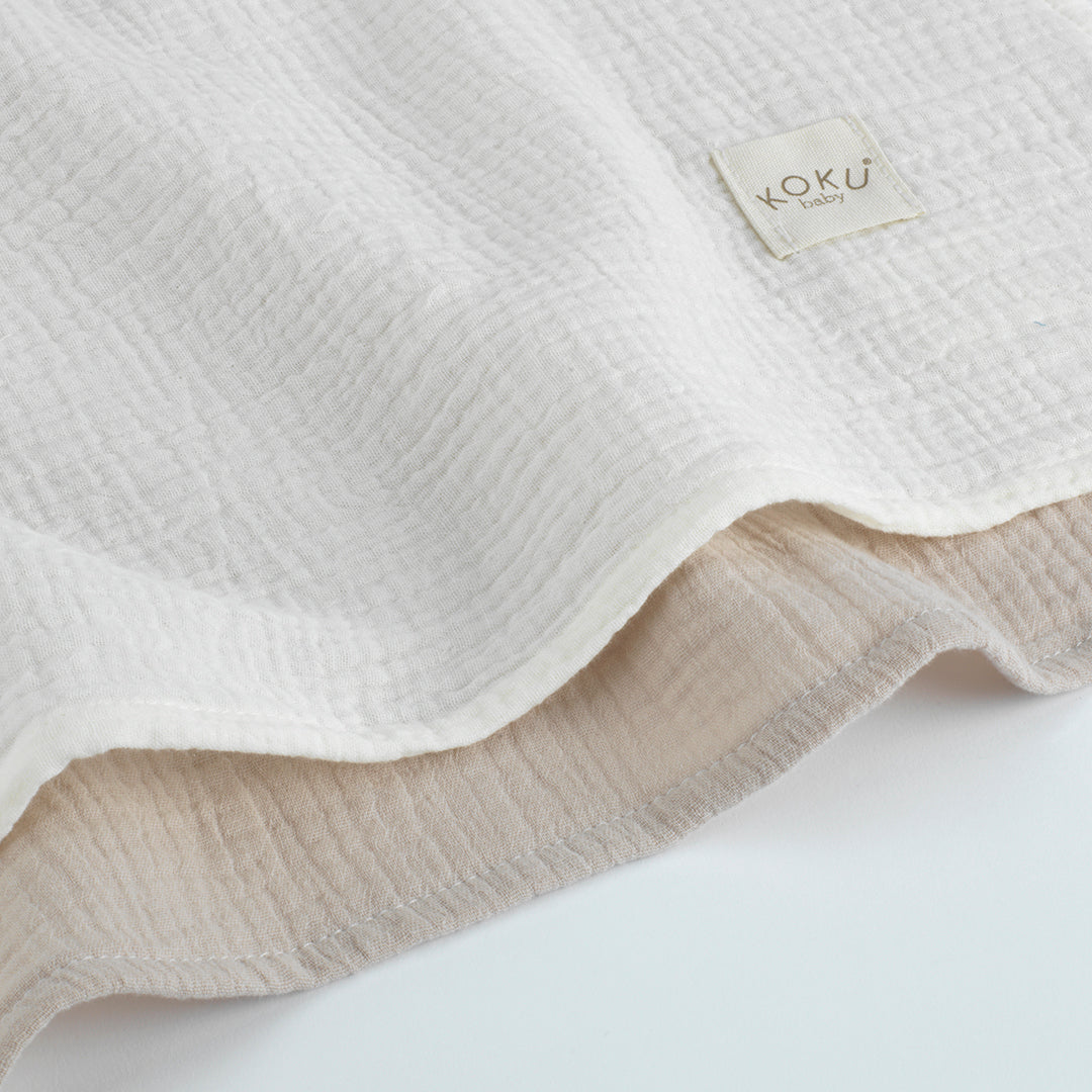 Pack Natural de 2 Muselinas (70x70 cm)