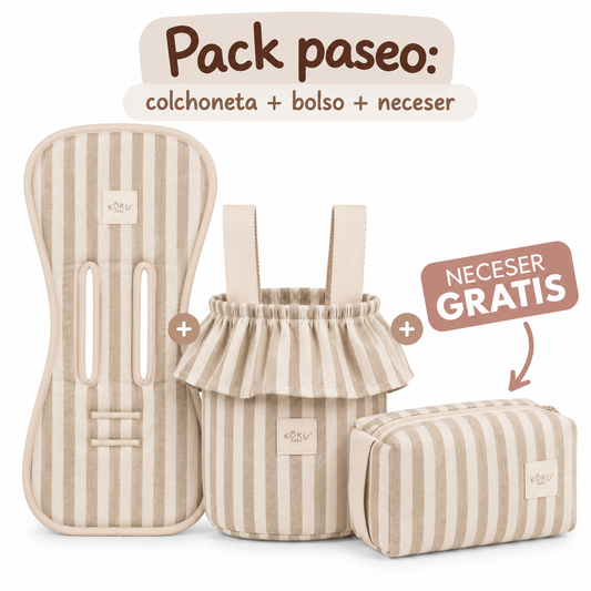 PACK PASEO STRIPE TOPO