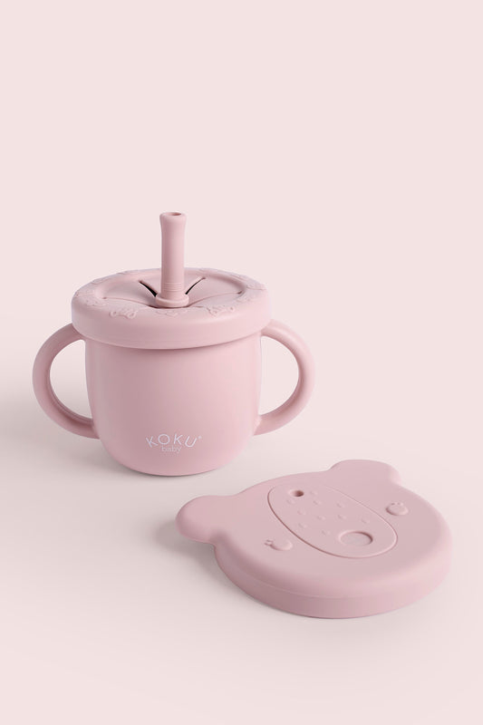 TAZA DIDÁCTICA 2 TAPAS FRESA