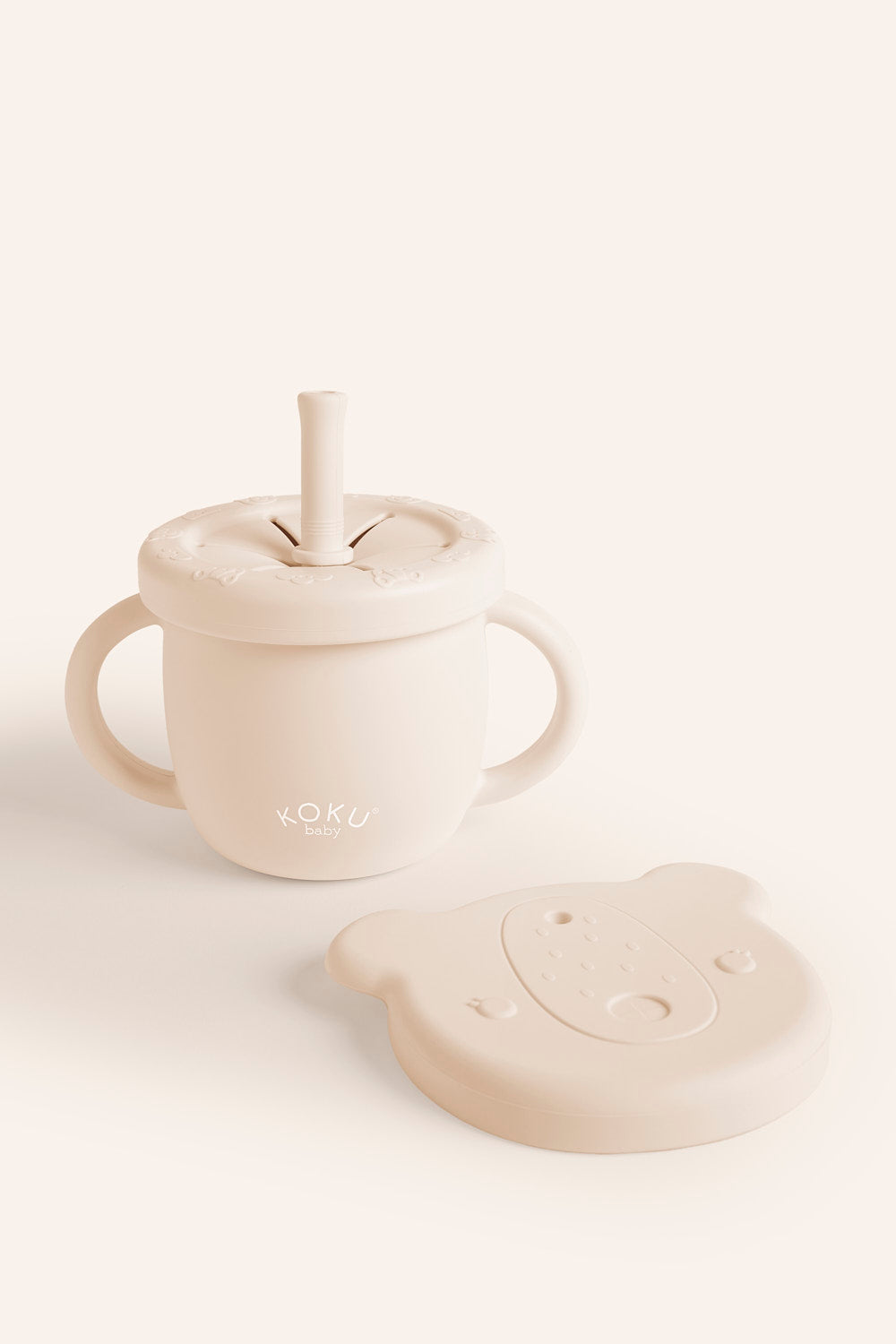 TAZA DIDÁCTICA 2 TAPAS VAINILLA