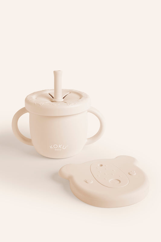 TAZA DIDÁCTICA 2 TAPAS VAINILLA