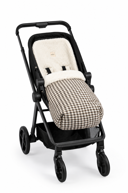 SAC DE CHAISE GRIS À RAYURES 95x35x80