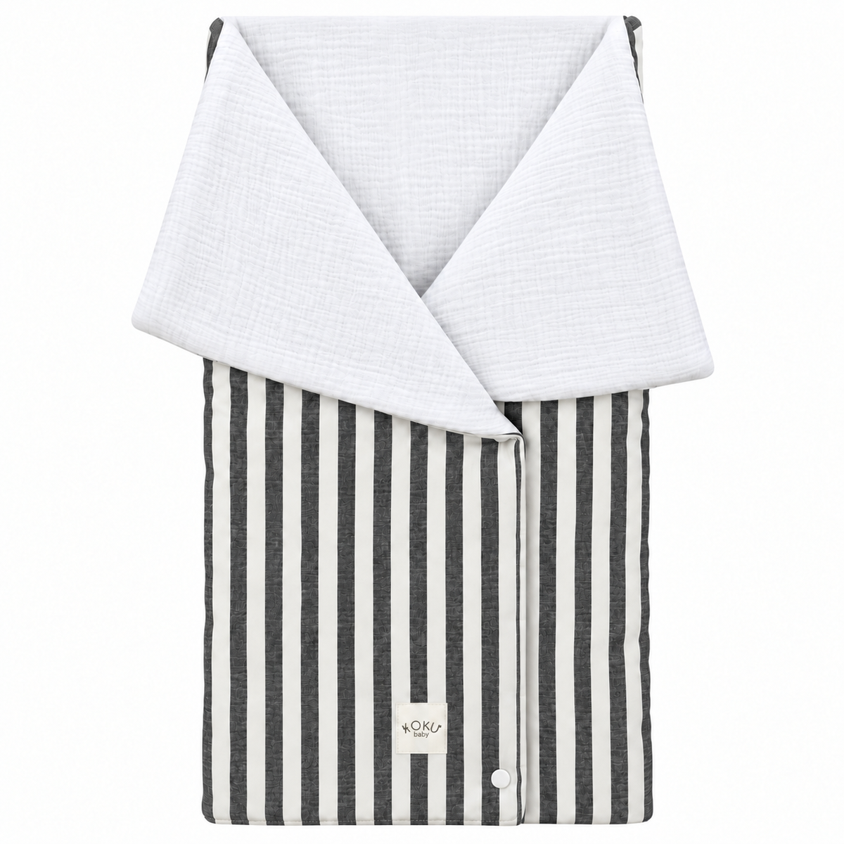ARRULLO PASEO STRIPE GRIS 70x90