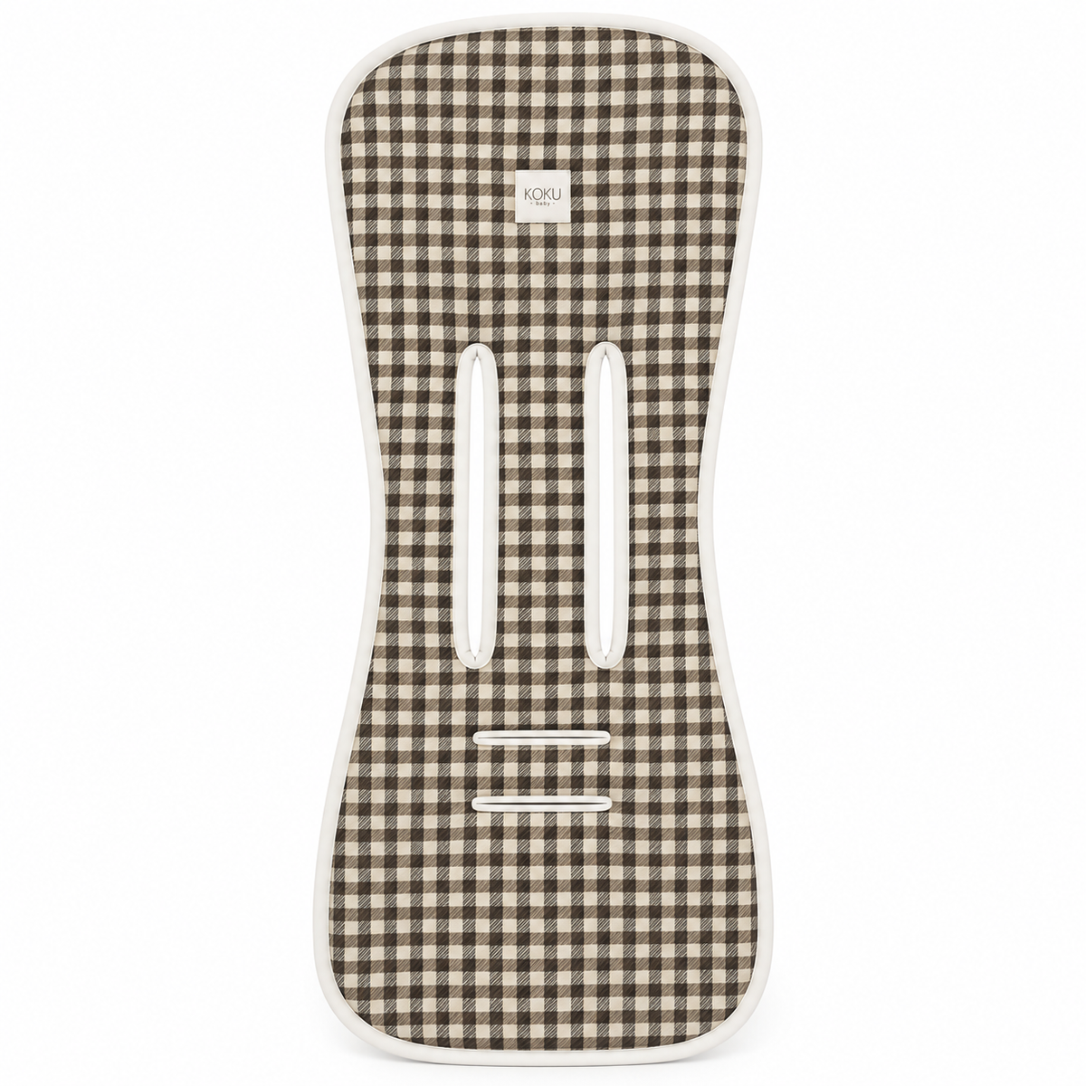 COLCHONETA DE PASEO MARIPOSA VICHY JACQUARD MIXTO 90X38
